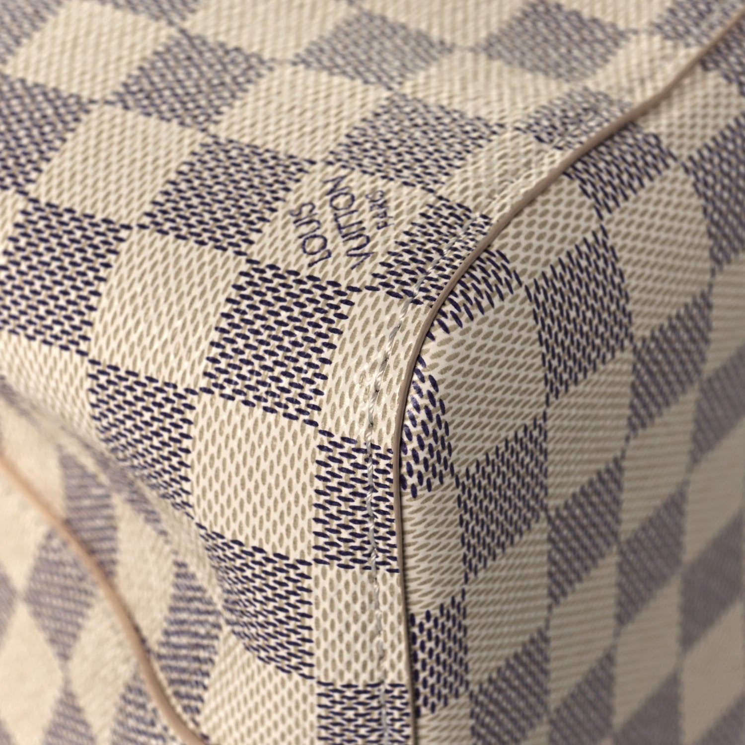 Louis Vuitton Damier Azur Braided Neonoe BB Pink 12 of 14