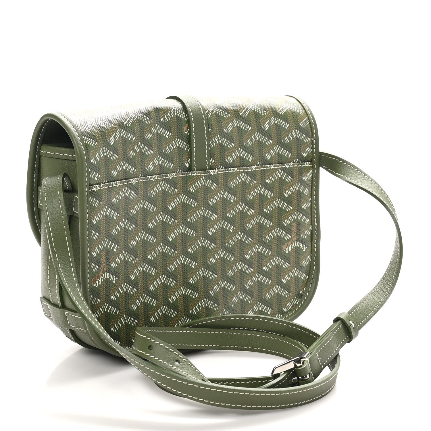 Goyard Goyardine Belvedere PM Messenger Bag Kaki 3 of 9