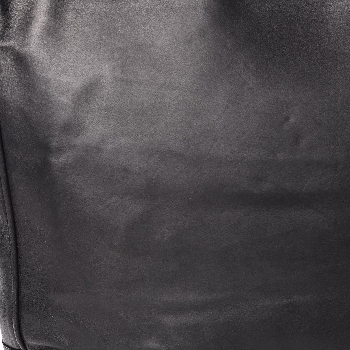 Lambskin Shopping Tote Black