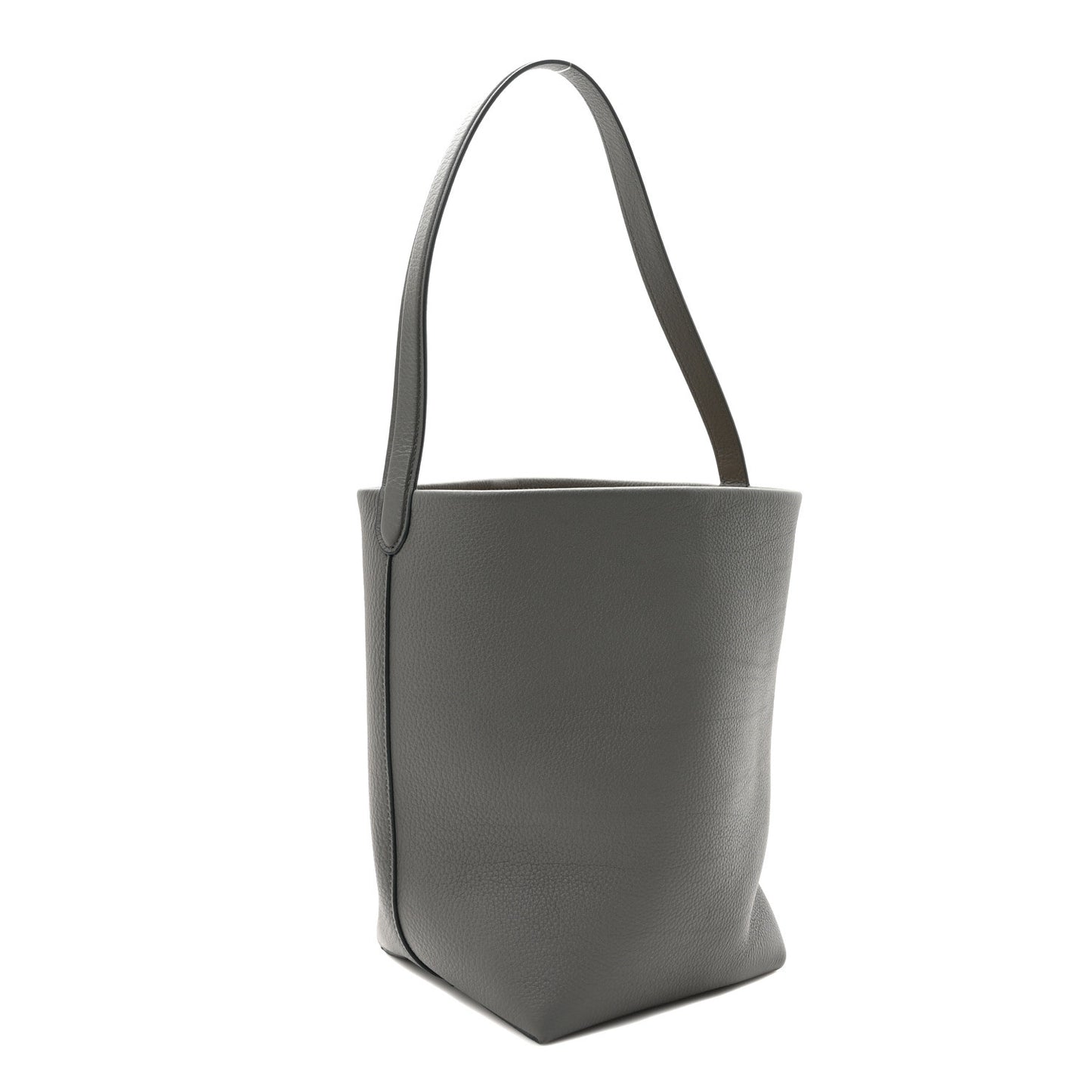 Grained Calfskin Medium N/S Park Tote Timouse Grey