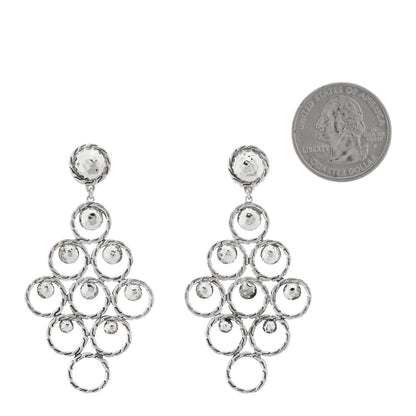 John Hardy Sterling Silver Palu Chandelier Drop Earrings 2 of 4