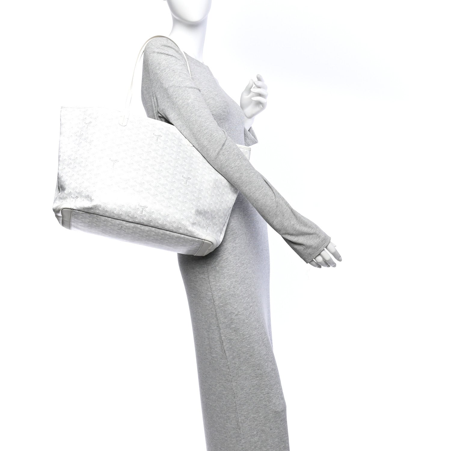 Goyard Goyardine Artois MM White 2 of 10