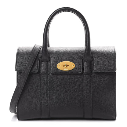 Mulberry Classic Grain Small New Bayswater Black 1 of 10