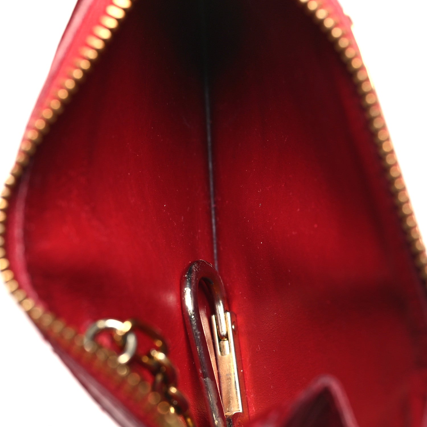 Louis Vuitton Vernis Key Pouch Cherry 5 of 13