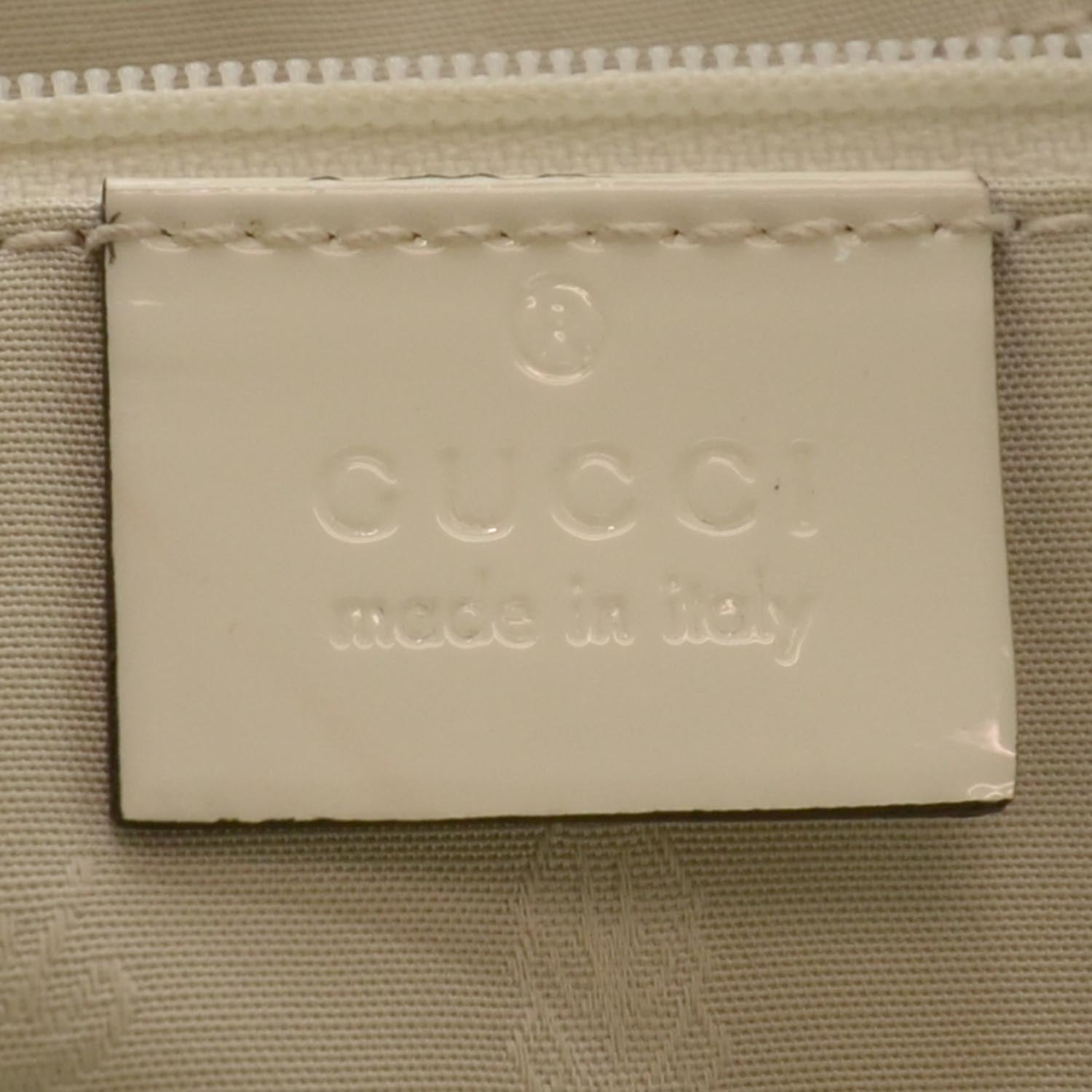 Gucci Monogram Web Large Jolie Tote White 8 of 9