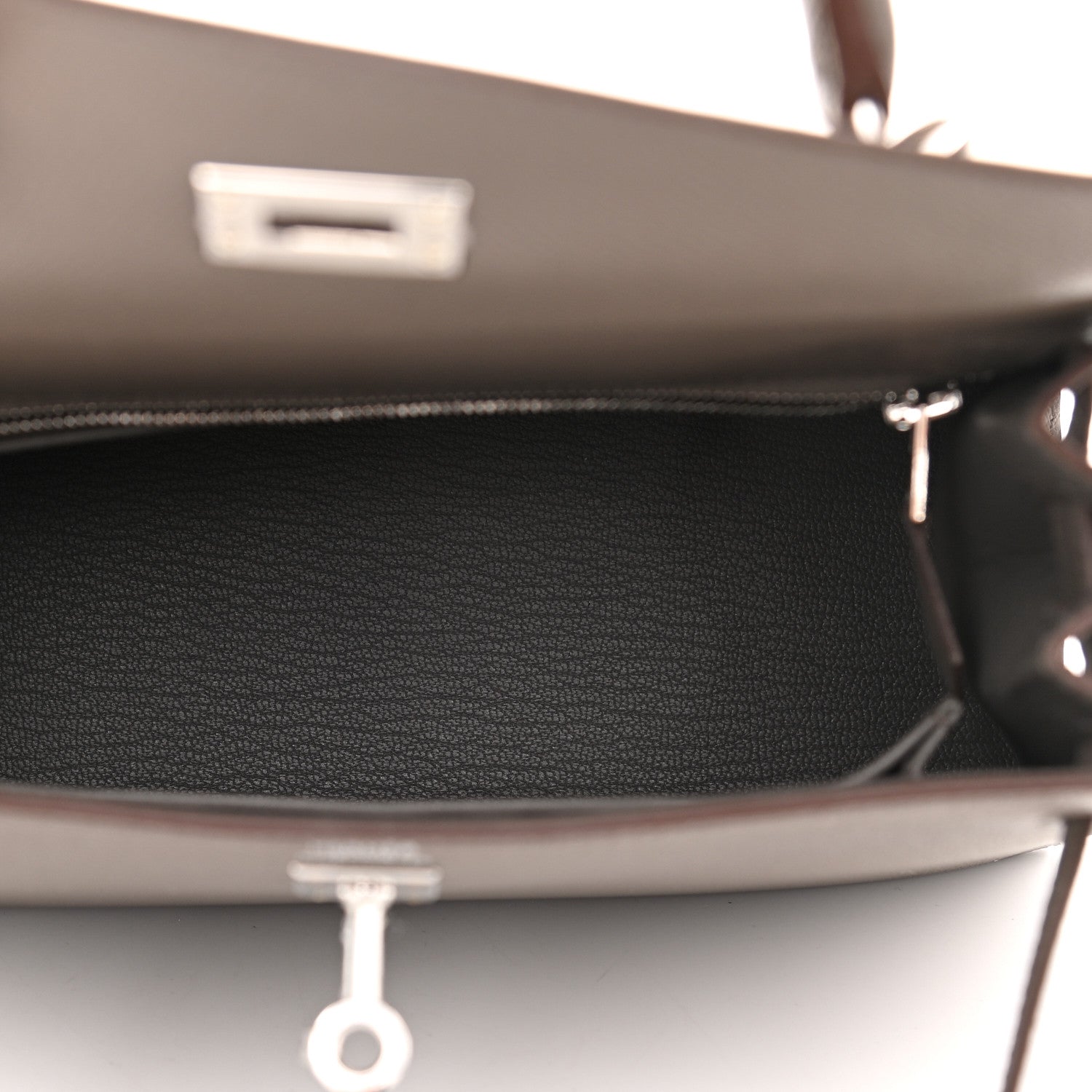 Hermes Epsom Kelly Sellier 25 Etain 4 of 10