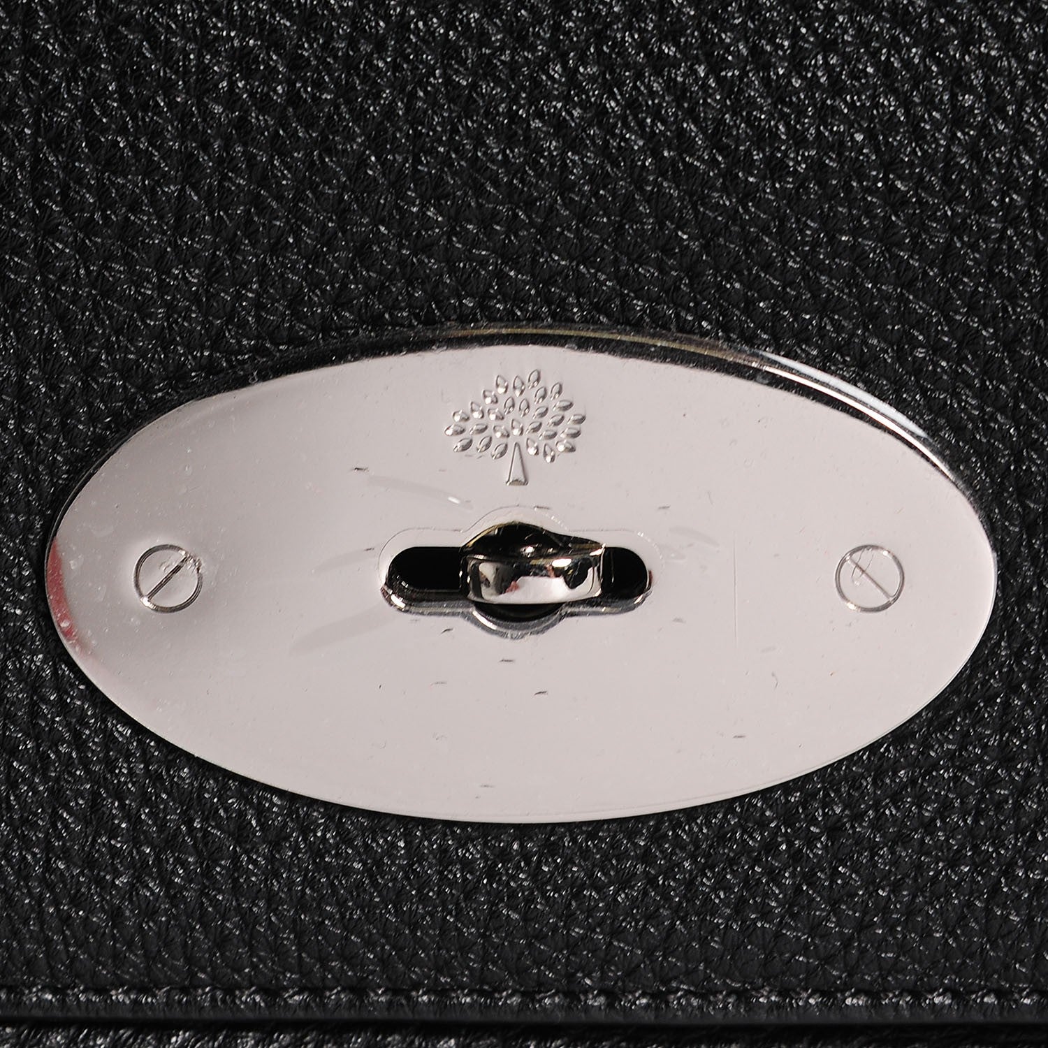 Mulberry Soft Grain Calfskin Medium Lily Flap Black Nickel 10 of 11