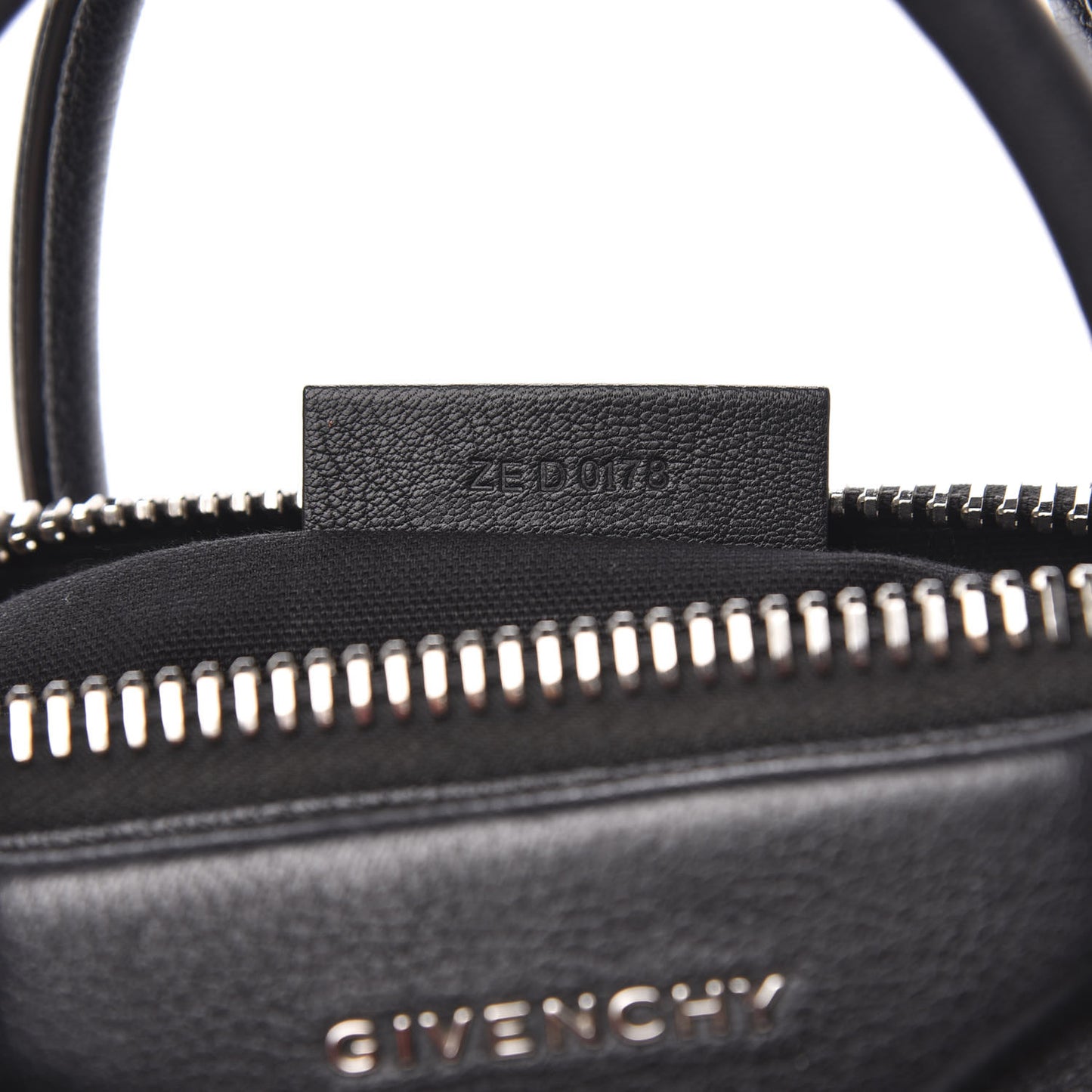 Sugar Goatskin Small Antigona Black