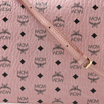 MCM Visetos Medium Crossbody Pouch Soft Pink 8 of 10