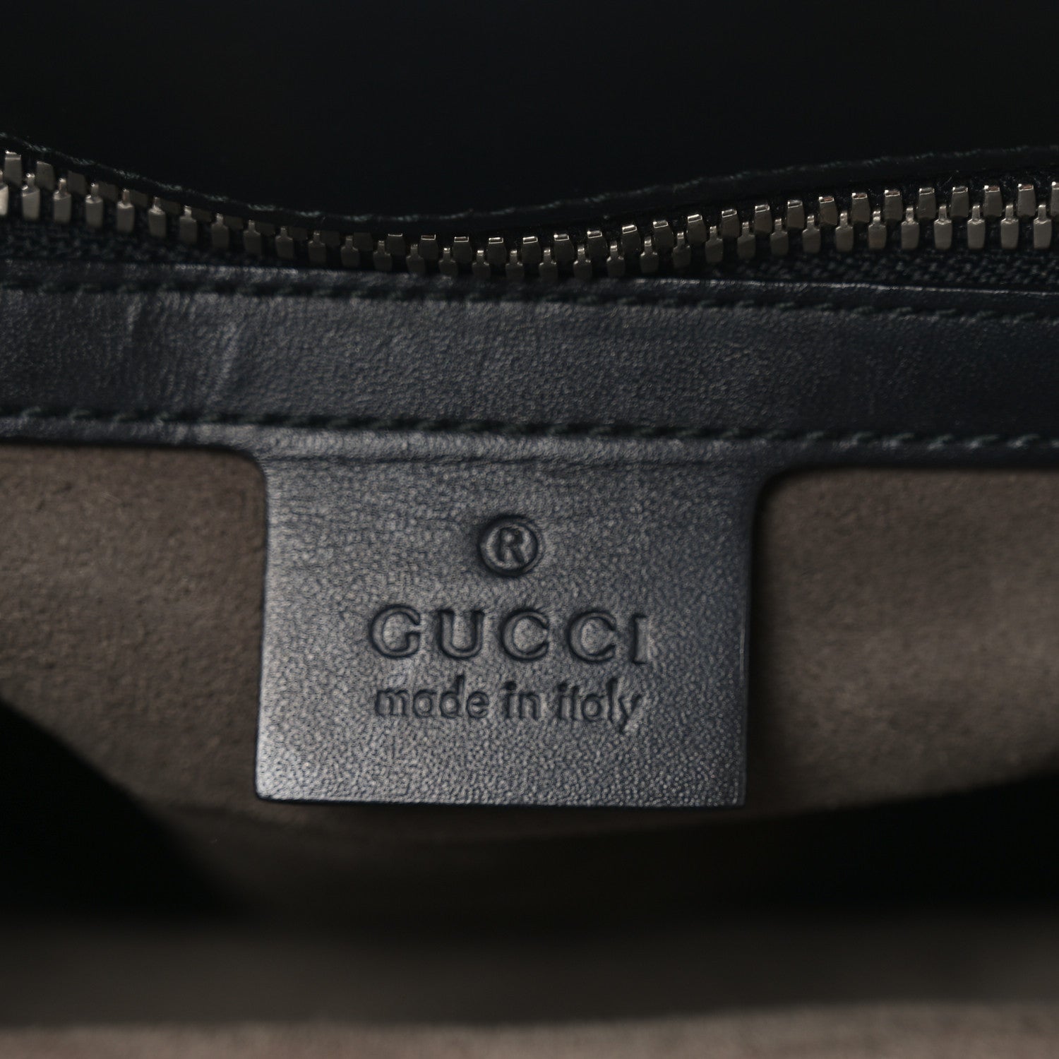 Gucci Guccissima Signature Briefcase Black 7 of 11