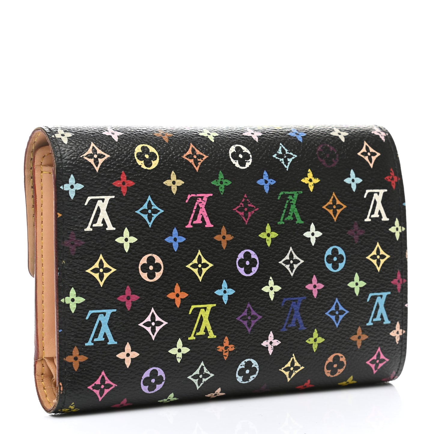 Monogram Multicolor Alexandra Wallet Black