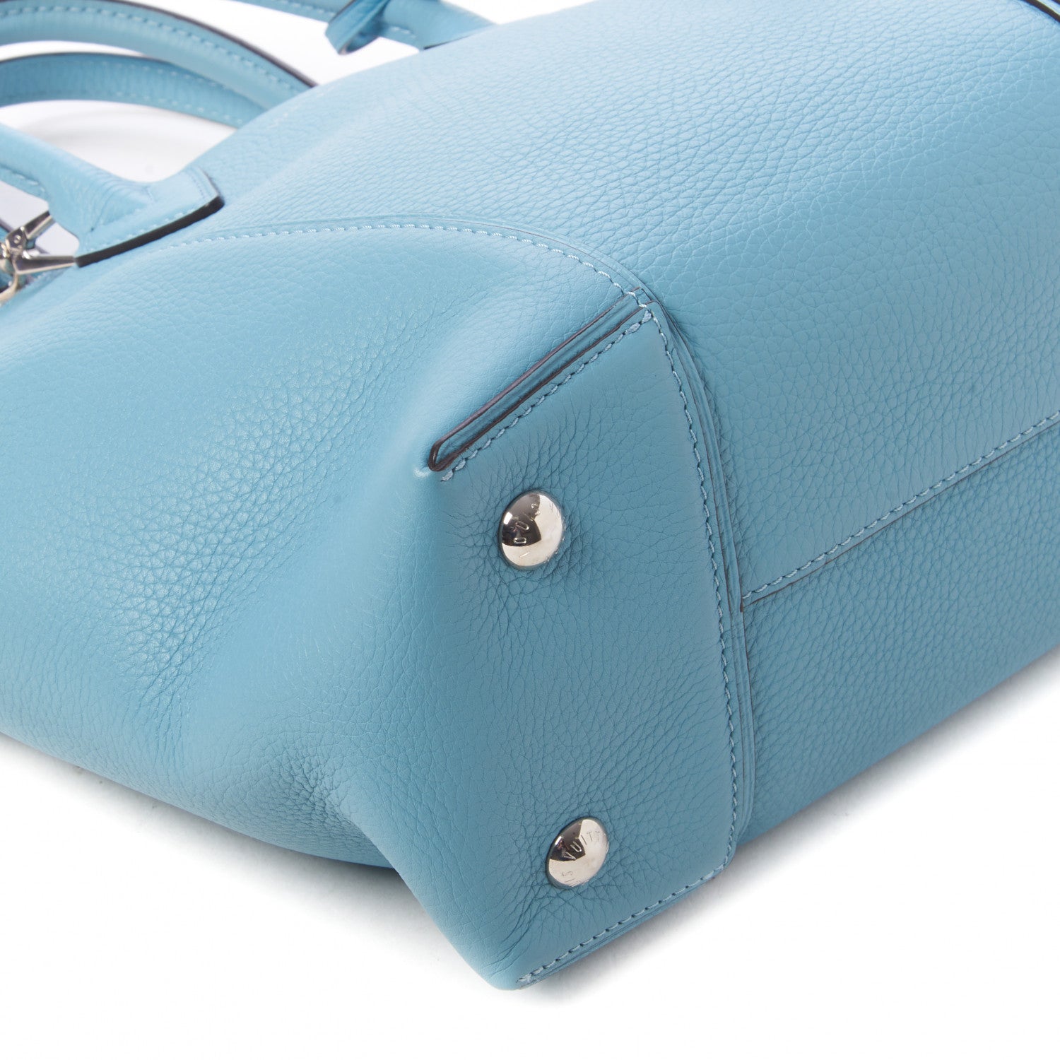 Louis Vuitton Veau Cachemire Soft Lockit PM Ciel 5 of 8