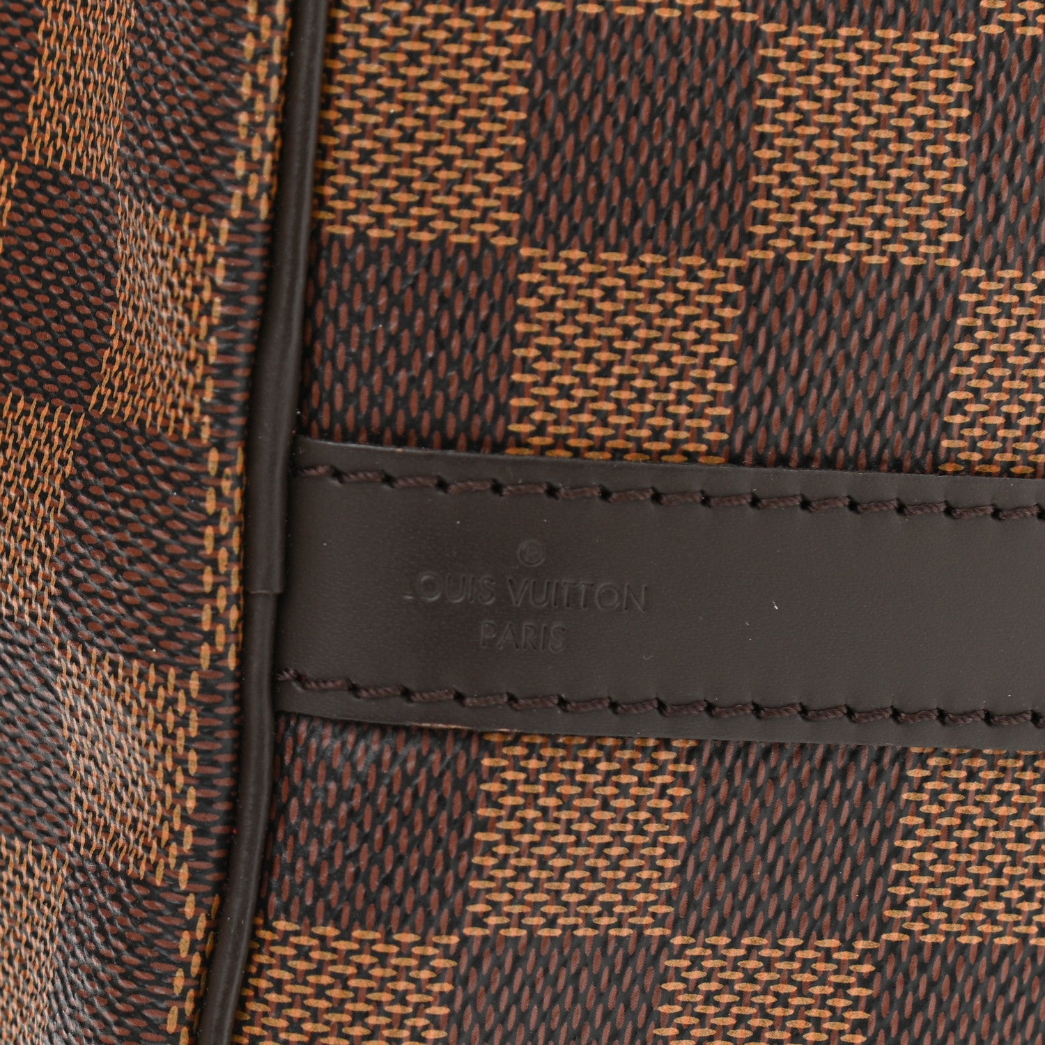 Louis Vuitton Damier Ebene Speedy Bandouliere 25 6 of 10