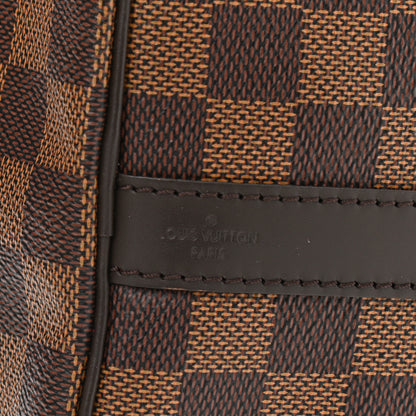 Louis Vuitton Damier Ebene Speedy Bandouliere 25 6 of 10