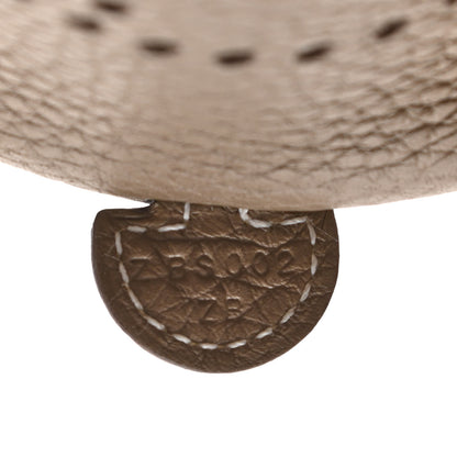 Hermes Taurillon Clemence Evelyne TPM Etoupe 7 of 11