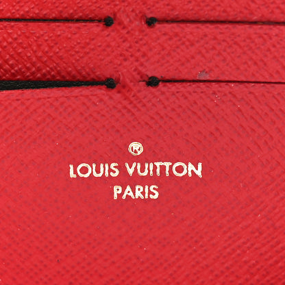 Louis Vuitton Damier Ebene Clemence Wallet Cherry 6 of 11