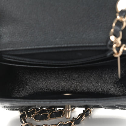 Chanel Caviar Quilted Mini Square Flap Black 5 of 9