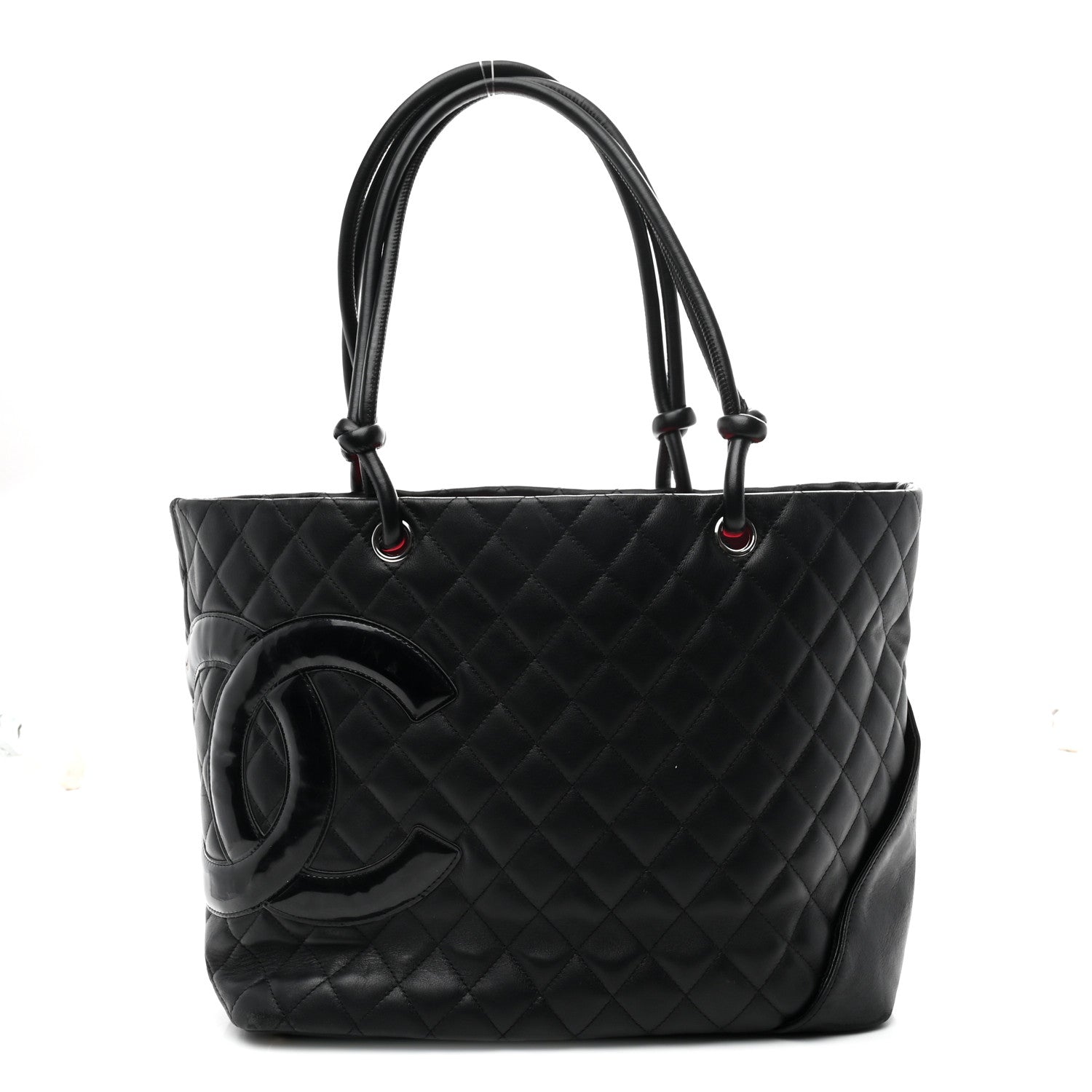 Chanel Calfskin Quilted Large Cambon Tote Black 1 of 10