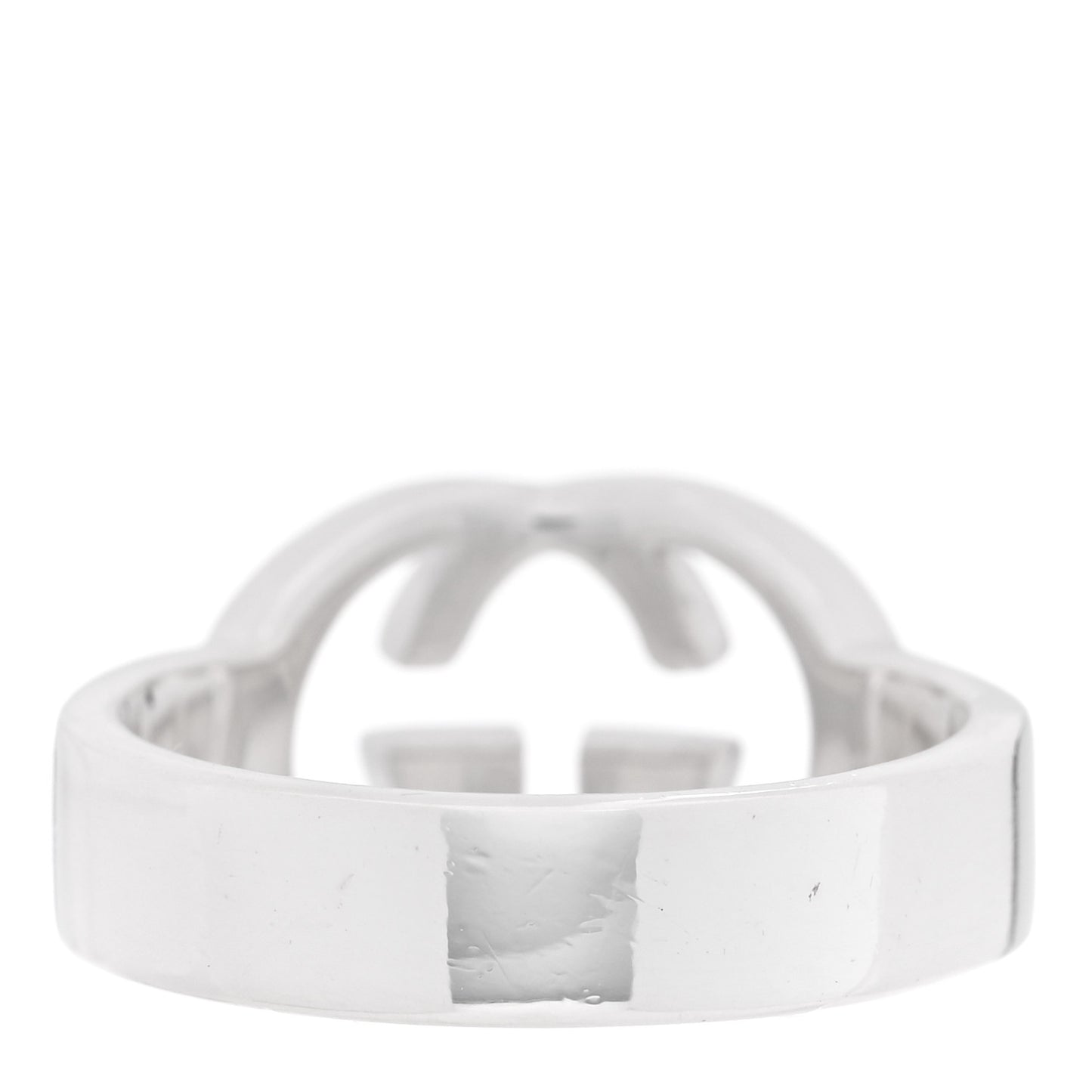Sterling Silver Interlocking G Ring 54 6.75