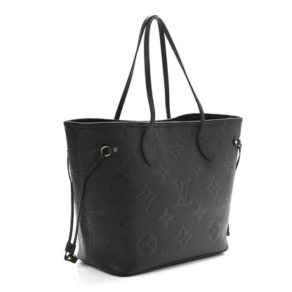 Louis Vuitton Empreinte Monogram Giant Neverfull MM Black 5 of 11