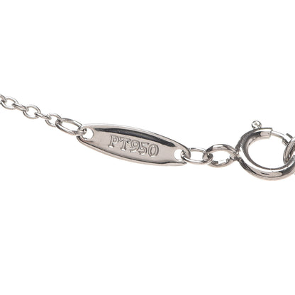 Tiffany Platinum Diamond .19ct Elsa Peretti Diamonds by the Yard Pendant Necklace 5 of 9