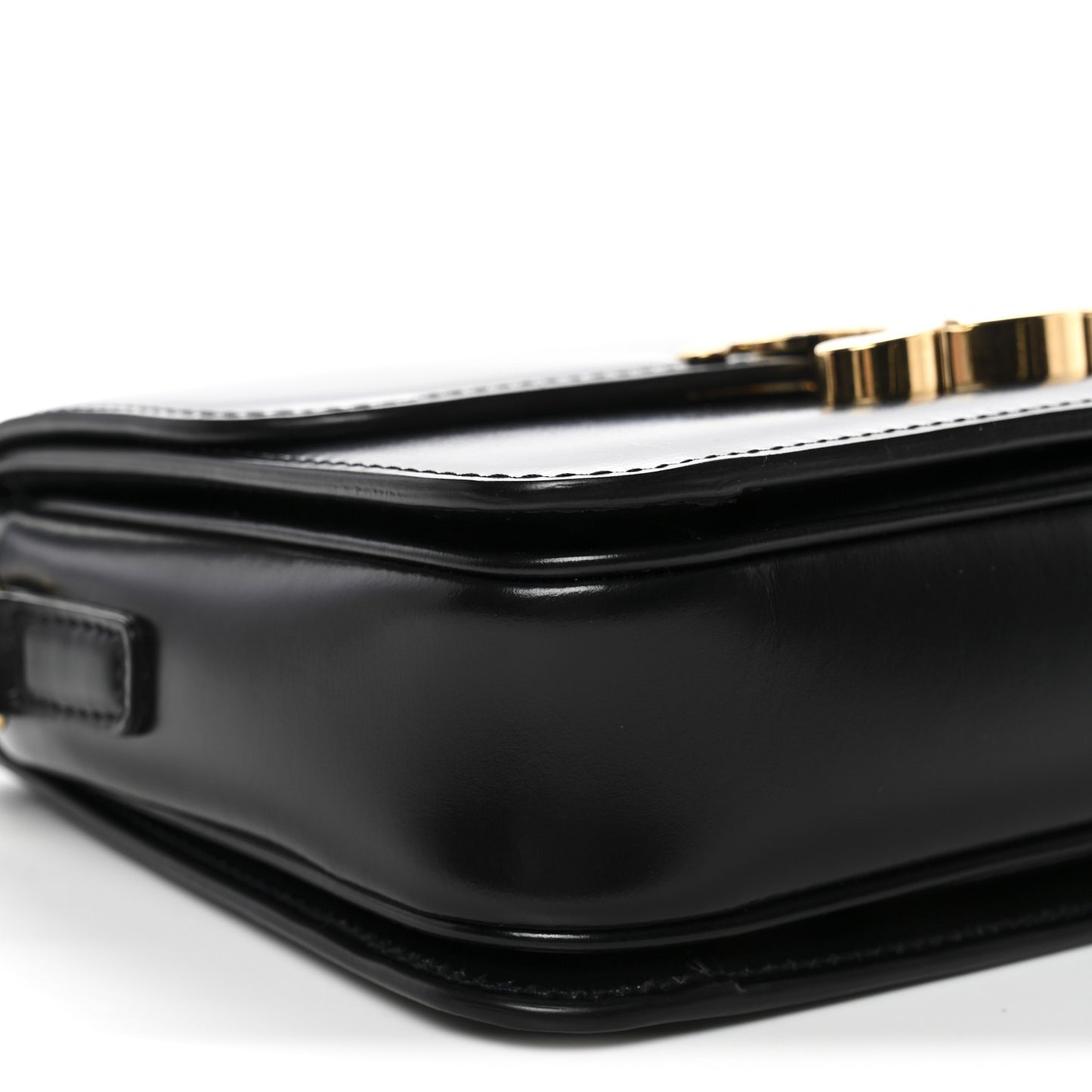 Shiny Calfskin Teen Triomphe Black