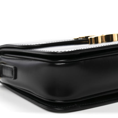 Celine Shiny Calfskin Teen Triomphe Black 8 of 10