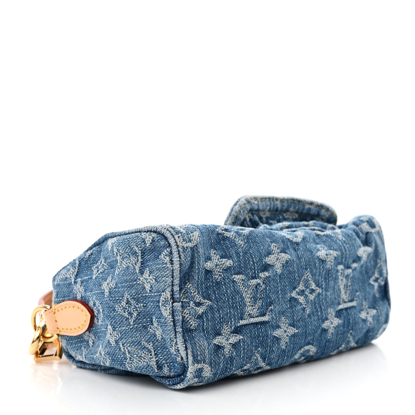 Monogram Denim Nano Speedy Blue