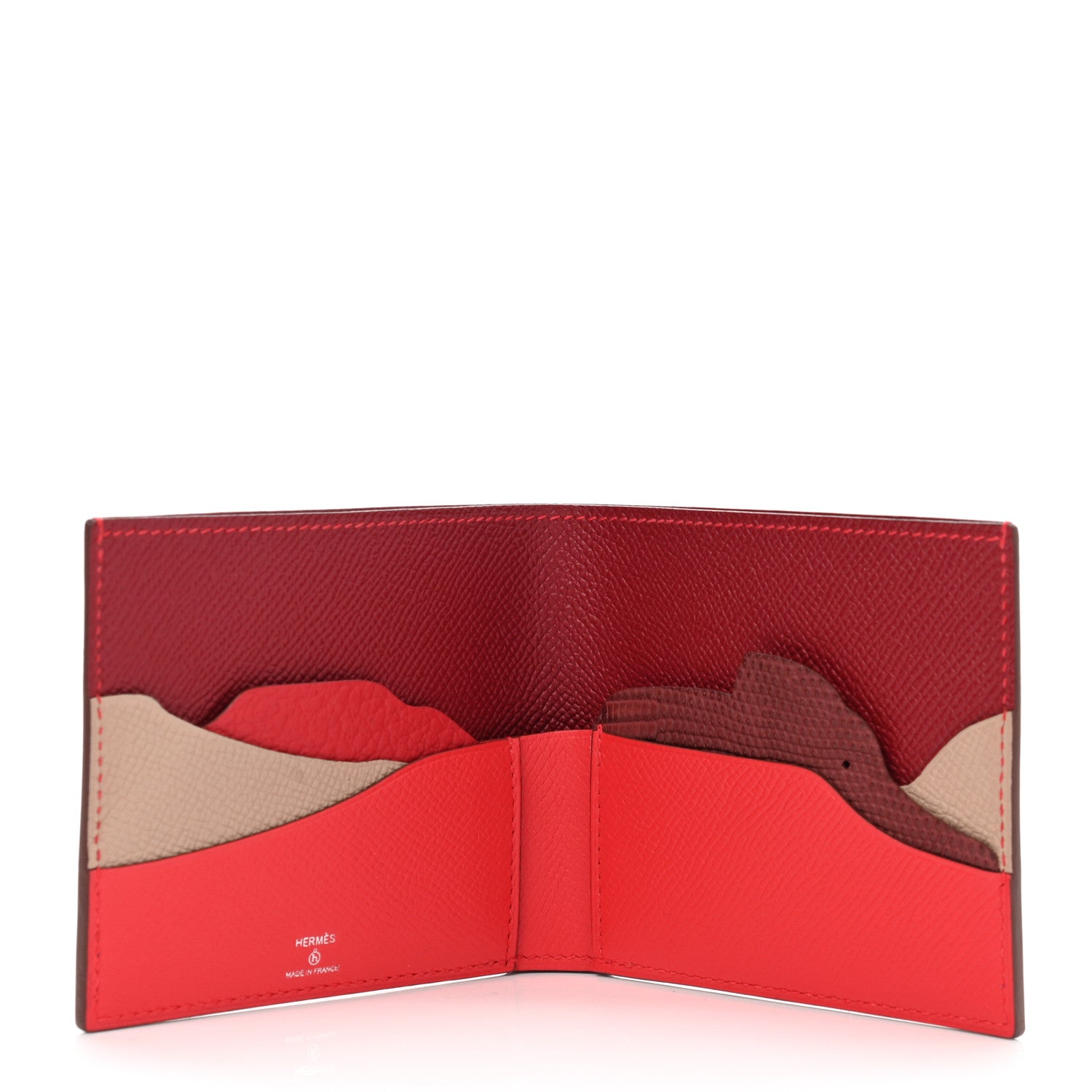 Hermes Epsom Chevre Mysore Lizard Histoire Naturelle Wallet 5 of 7