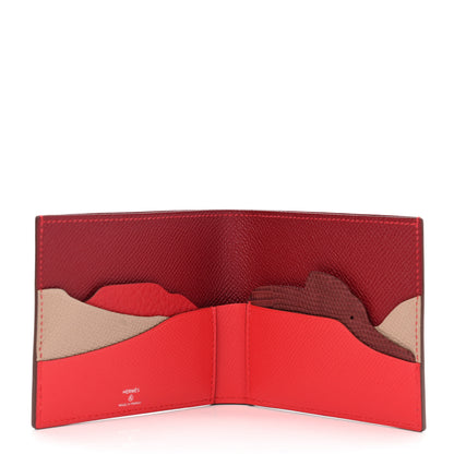 Hermes Epsom Chevre Mysore Lizard Histoire Naturelle Wallet 5 of 7