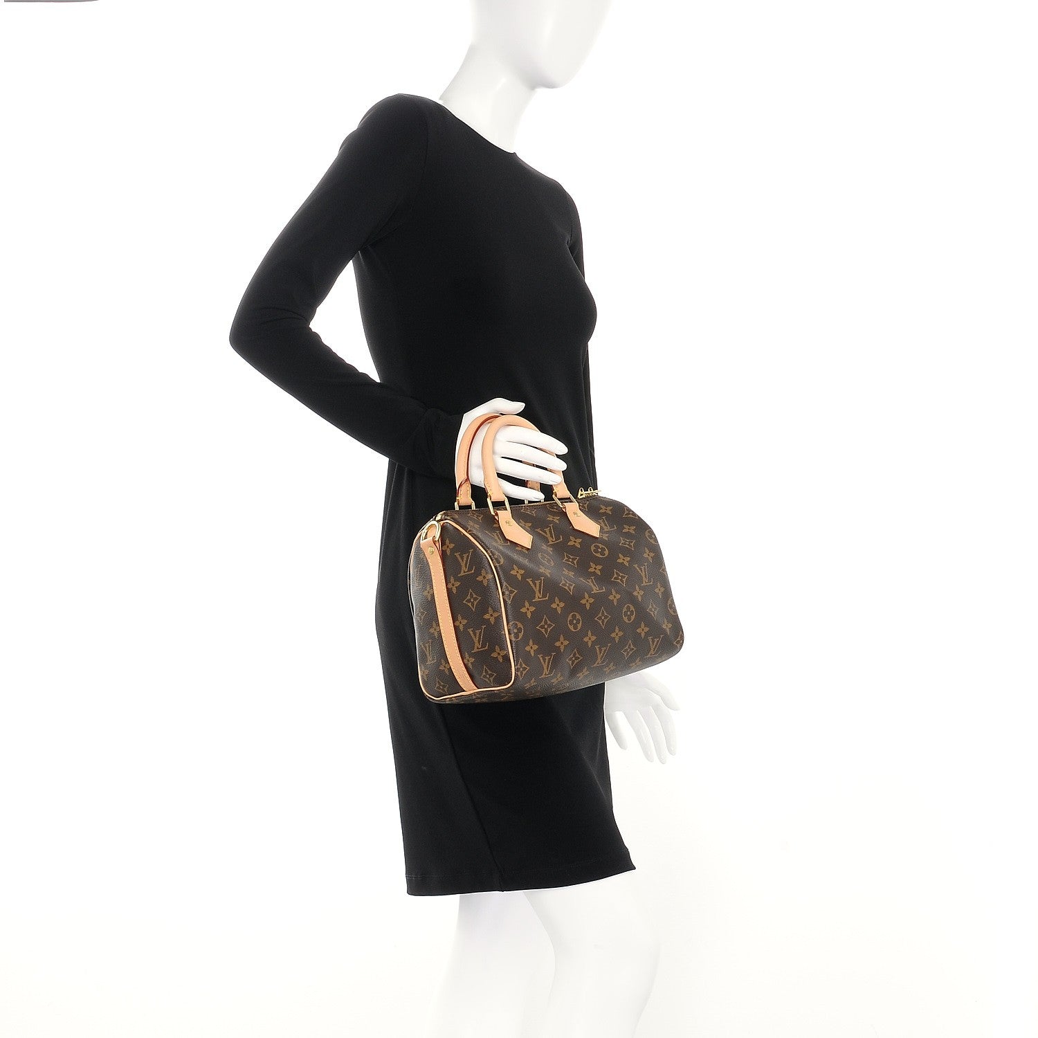Louis Vuitton Monogram Speedy Bandouliere 25 3 of 9