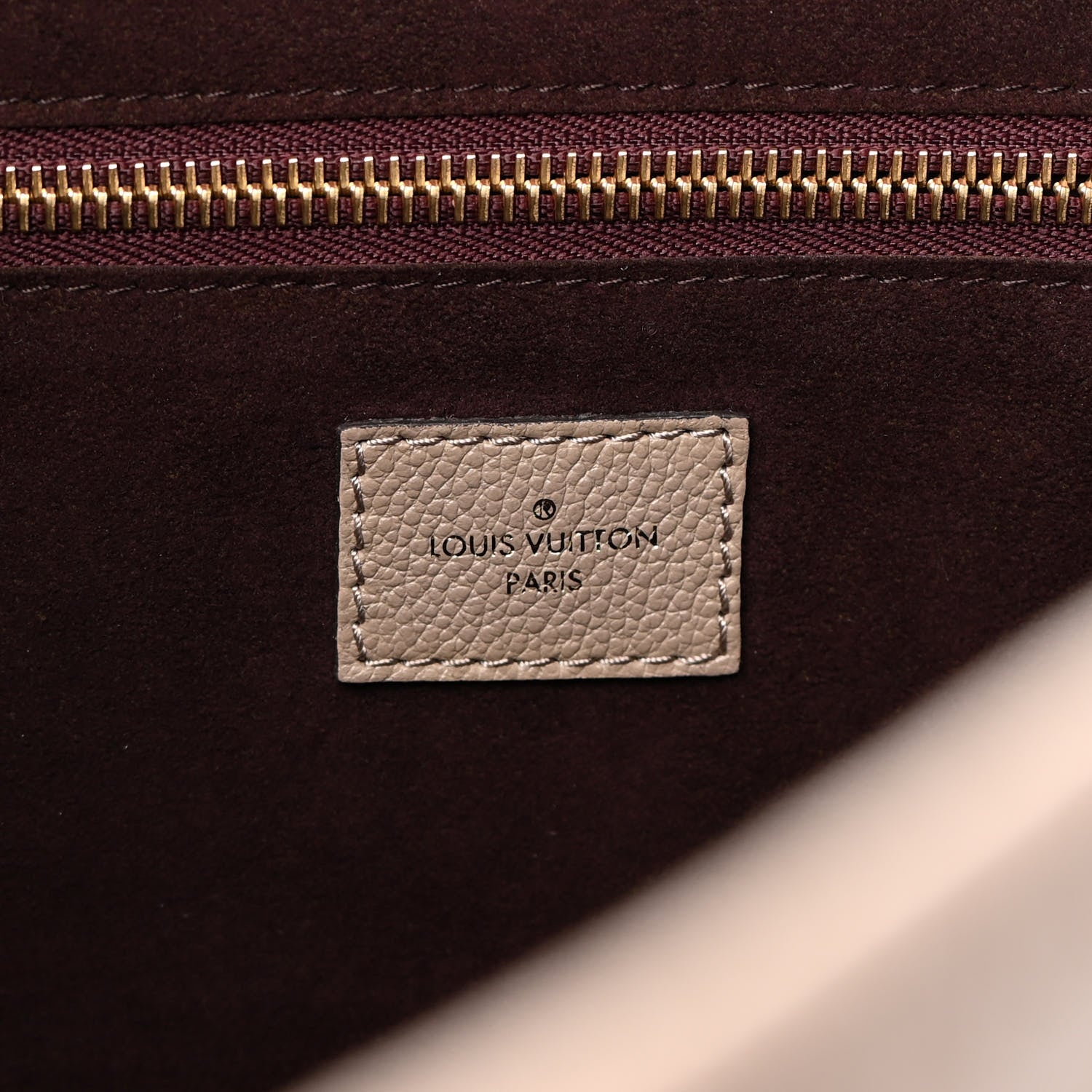 Louis Vuitton Empreinte Monogram Giant Neverfull MM Tourterelle 7 of 12