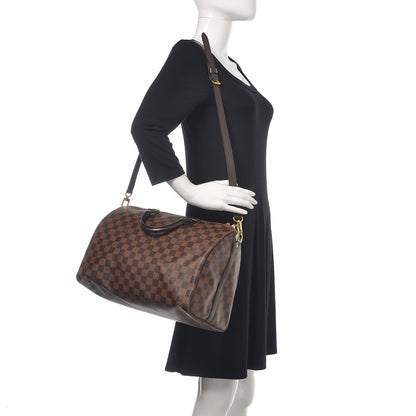 Louis Vuitton Damier Ebene Speedy Bandouliere 35 2 of 14