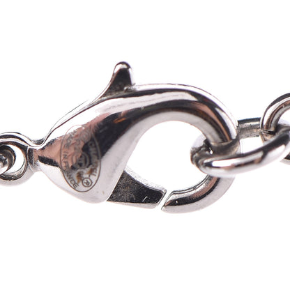Chanel Crystal CC Necklace Silver 5 of 7