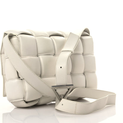 Bottega Veneta Nappa Maxi Intreccio Padded Cassette Crossbody Bag Chalk 3 of 21