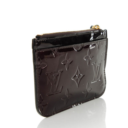Louis Vuitton Vernis Key Pouch Amarante 3 of 7