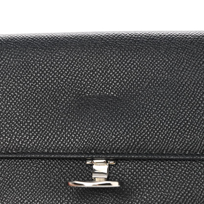 Bulgari Grain Calfskin Wallet Black 10 of 12
