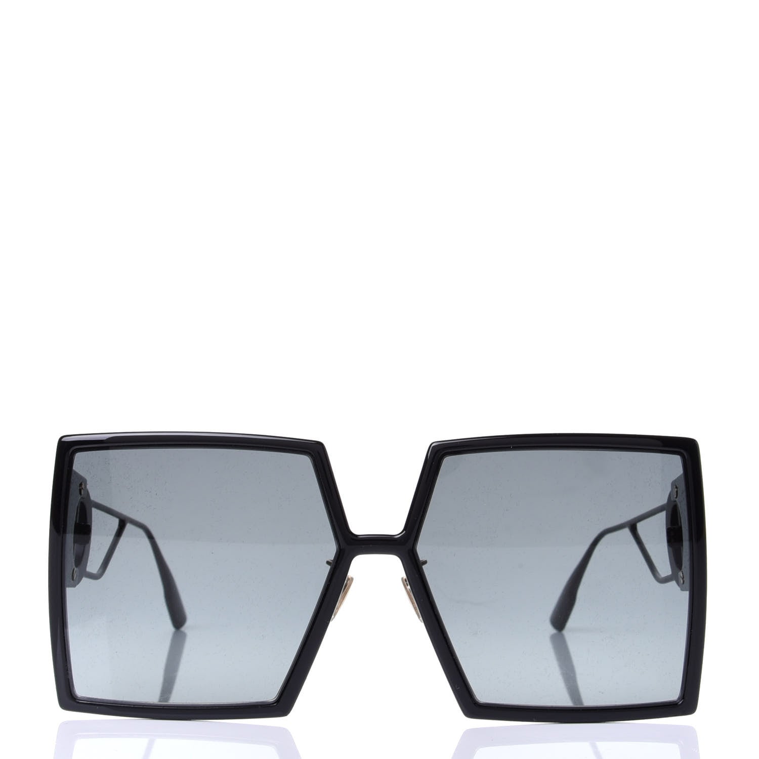 Christian Dior Square 30 Montaigne Sunglasses Black 2 of 4