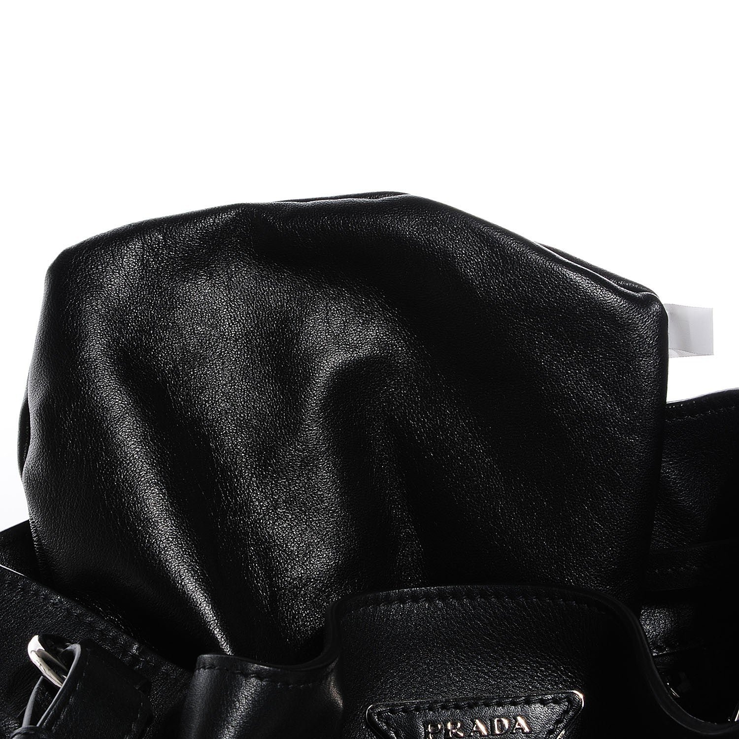 Prada City Calf Bucket Bag Nero Black 6 of 9