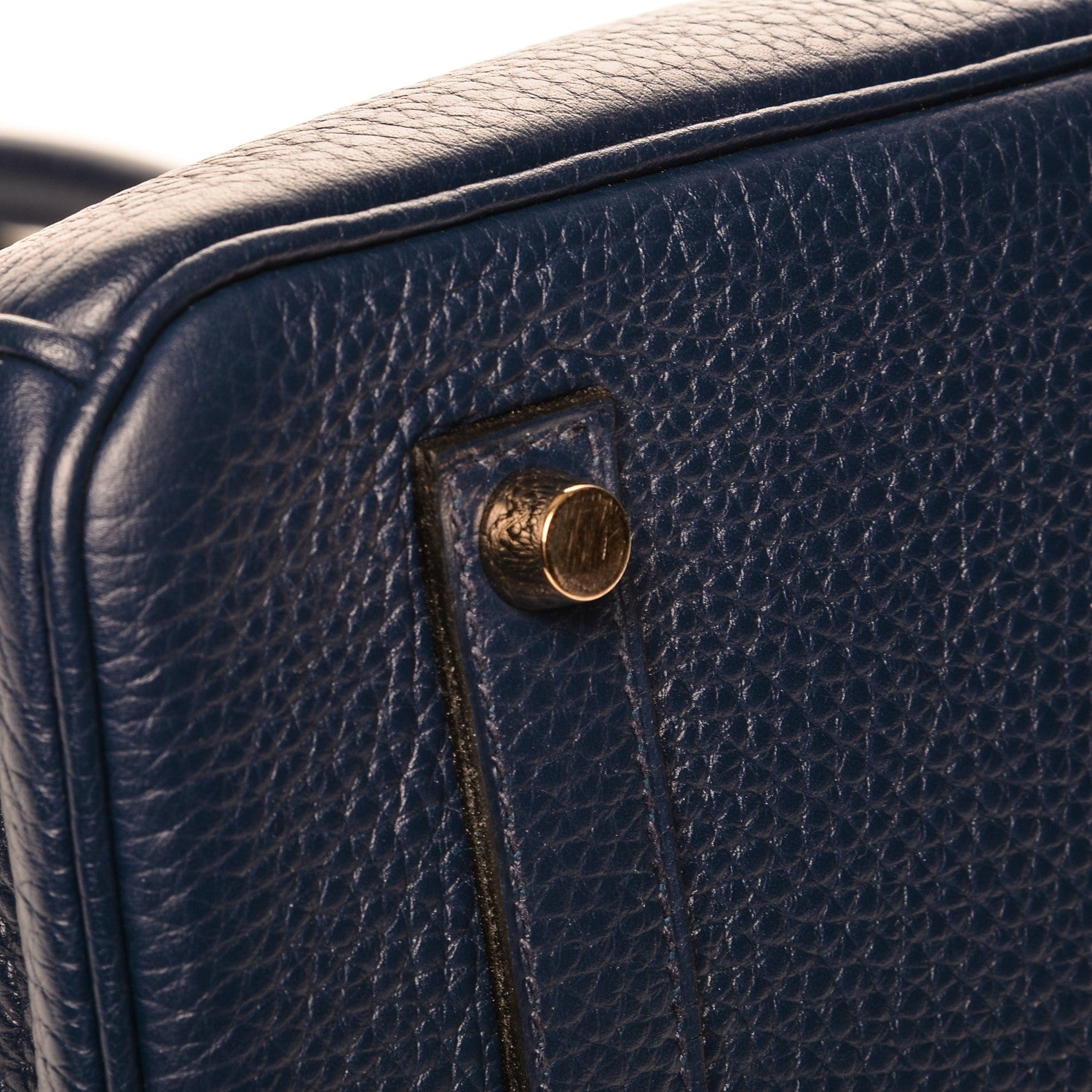 Hermes Taurillon Clemence Birkin 35 Bleu Saphir 12 of 23