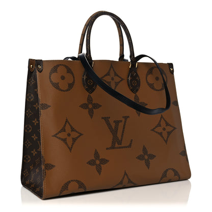 Louis Vuitton Reverse Monogram Giant Onthego GM 3 of 9