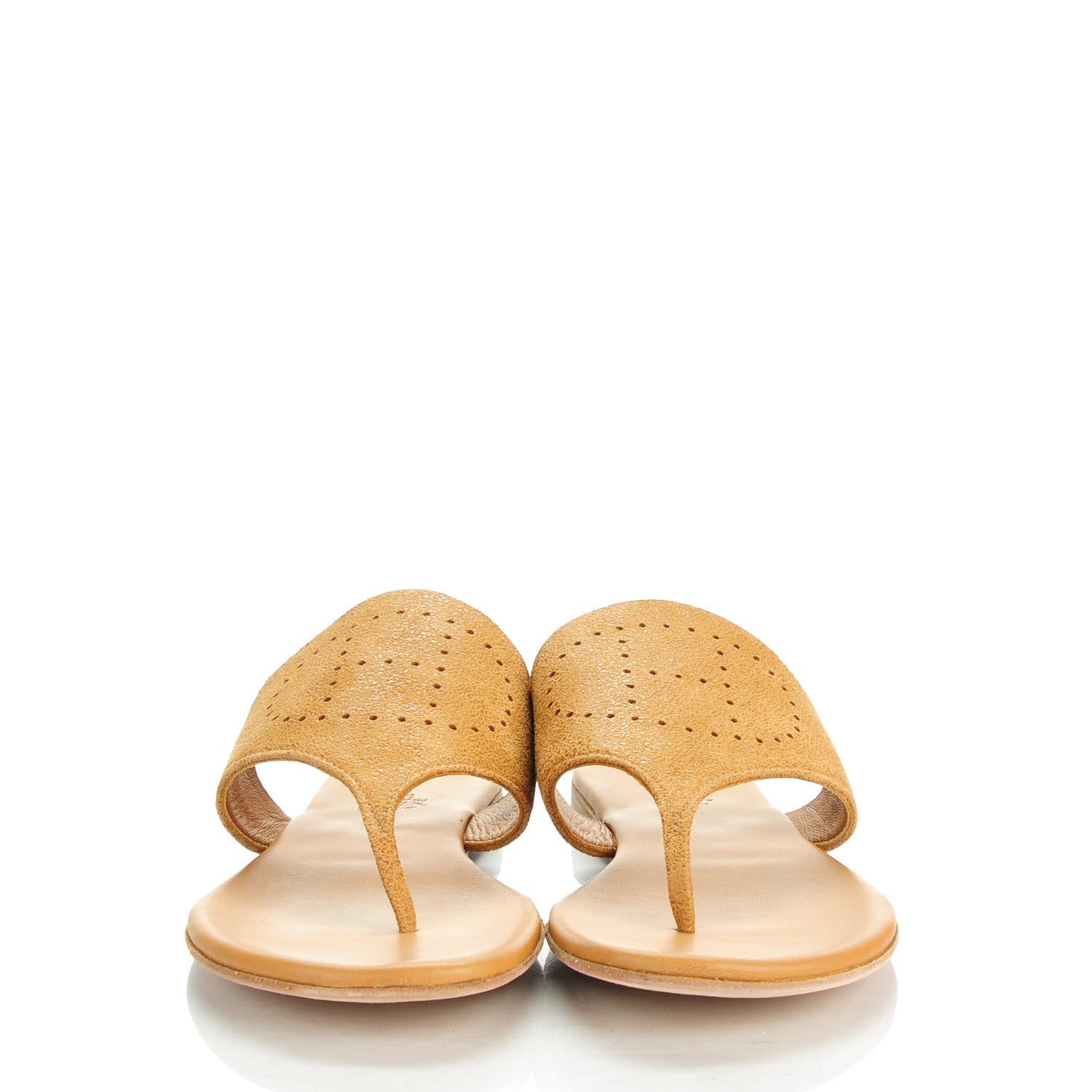 Hermes Suede Maldives Sandals 38 2 of 9
