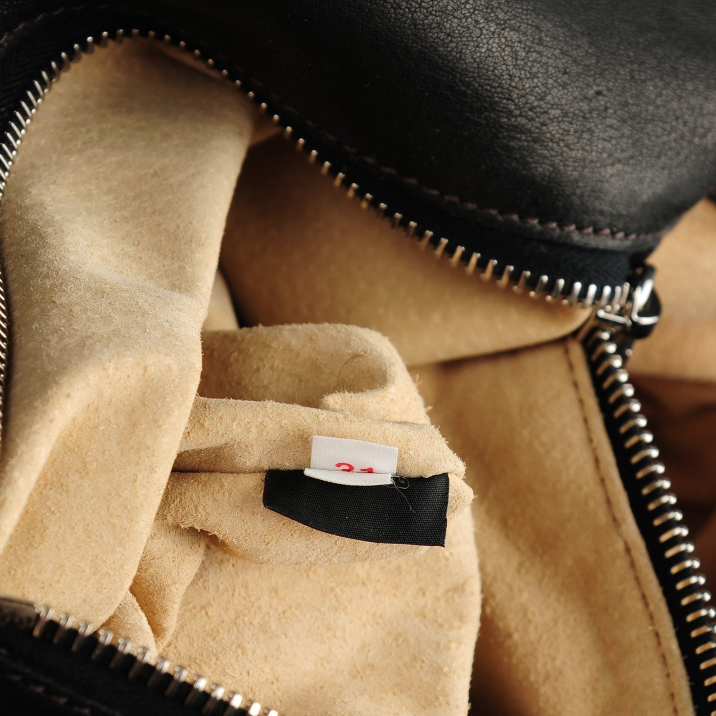 Tessuto Camouflage Flap Shoulder Bag Fumo