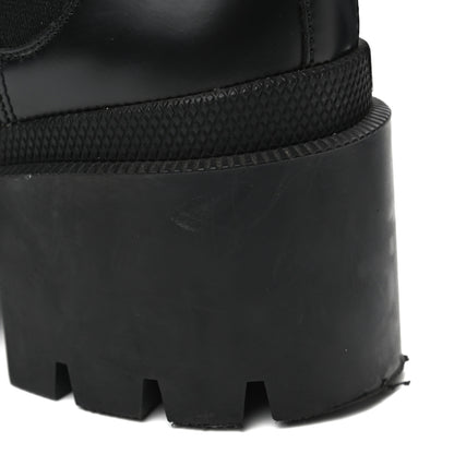 Gucci Calfskin Crystal GG Trip Chelsea Ankle Boots 37.5 Black 11 of 11