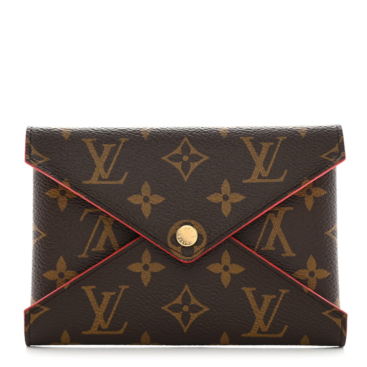 Monogram Medium Kirigami Pochette Insert Coquelicot