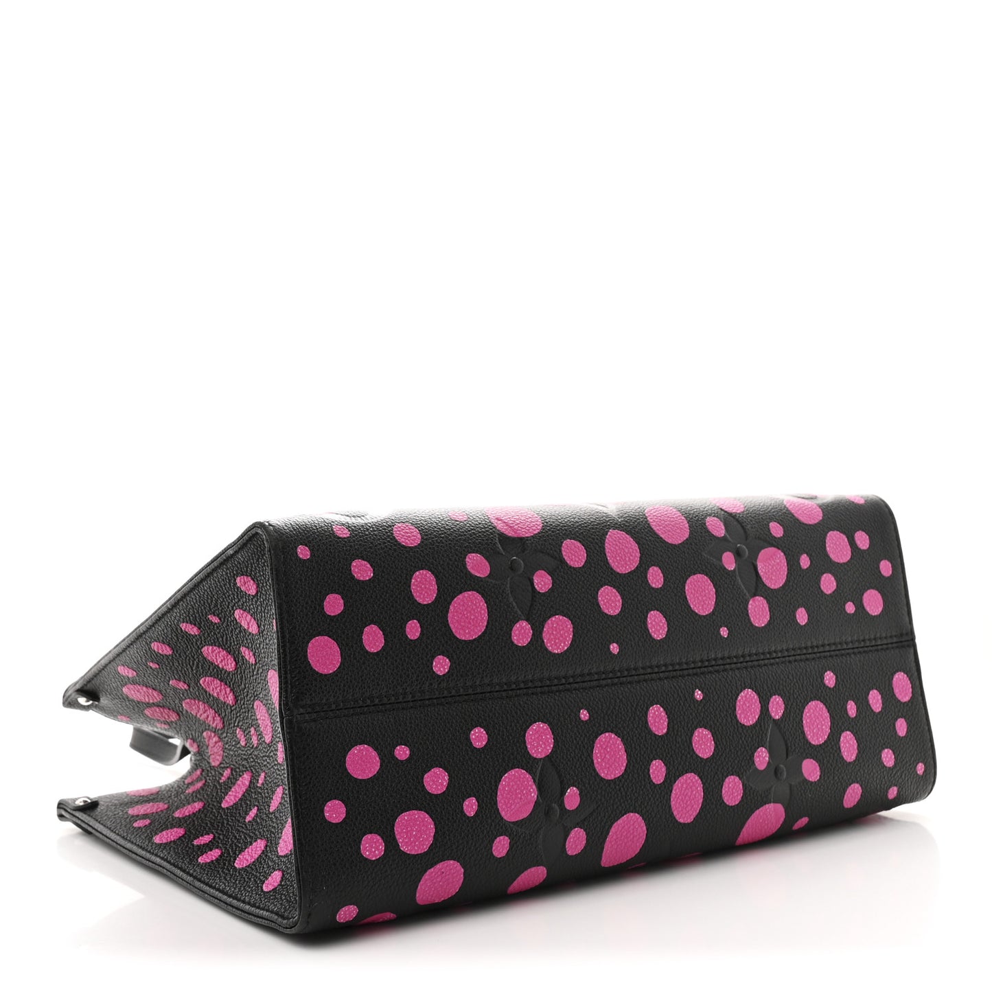LV X YK Empreinte Monogram Giant Onthego MM Black Fuchsia