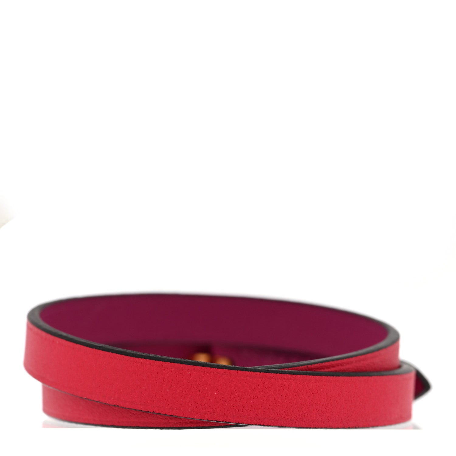 Hermes Swift Behapi Double Tour Bracelet T3 Anemone Tosca 3 of 5