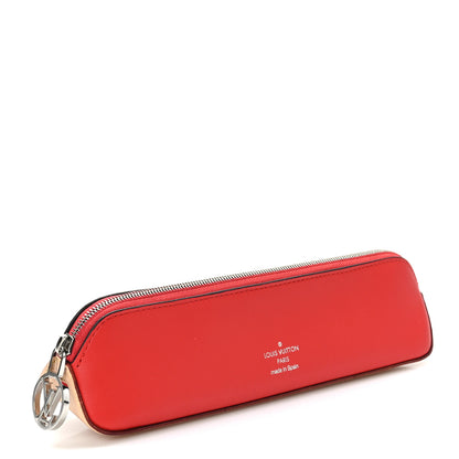 Louis Vuitton Monogram Elizabeth Pencil Pouch Red 3 of 9