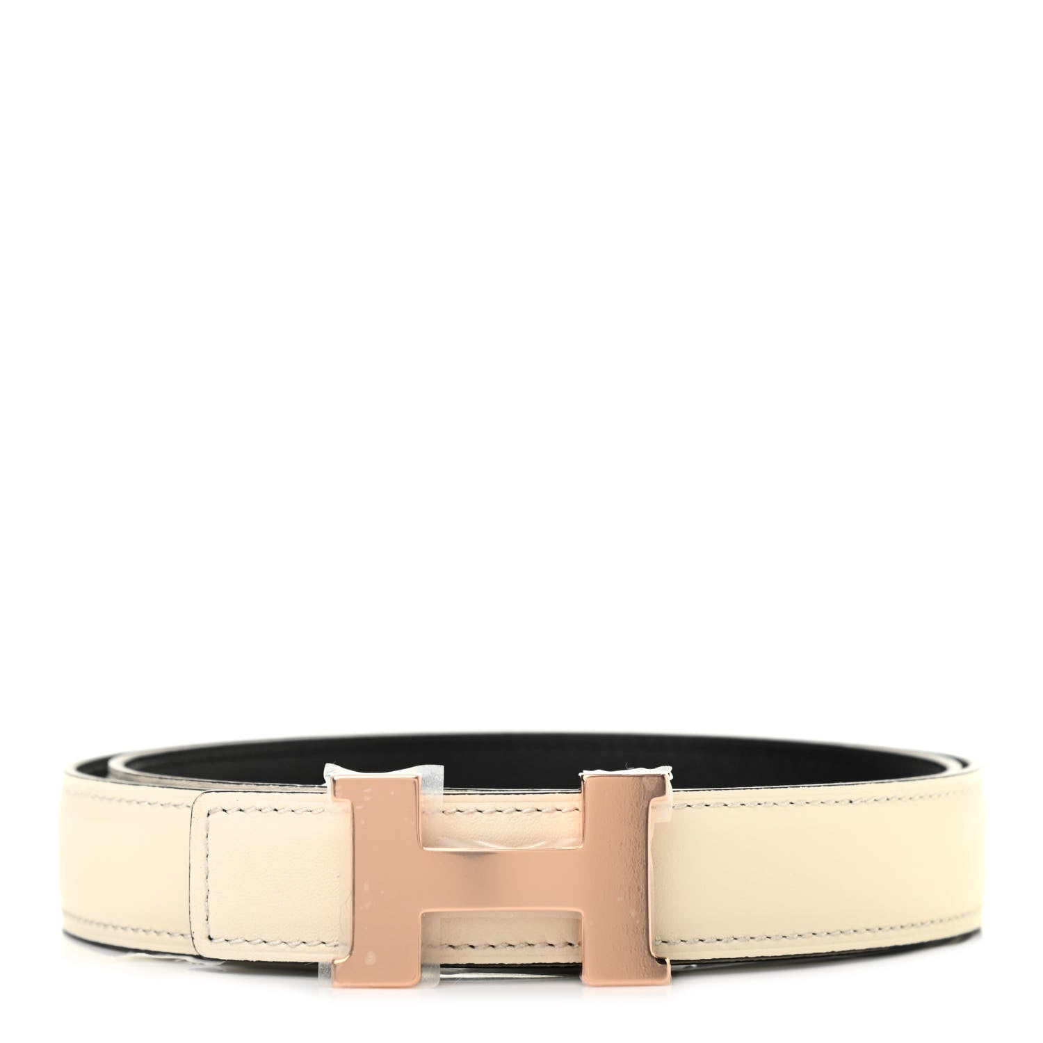 Hermes Swift Epsom 24mm Mini Constance H Belt 80 Nata Black 1 of 5