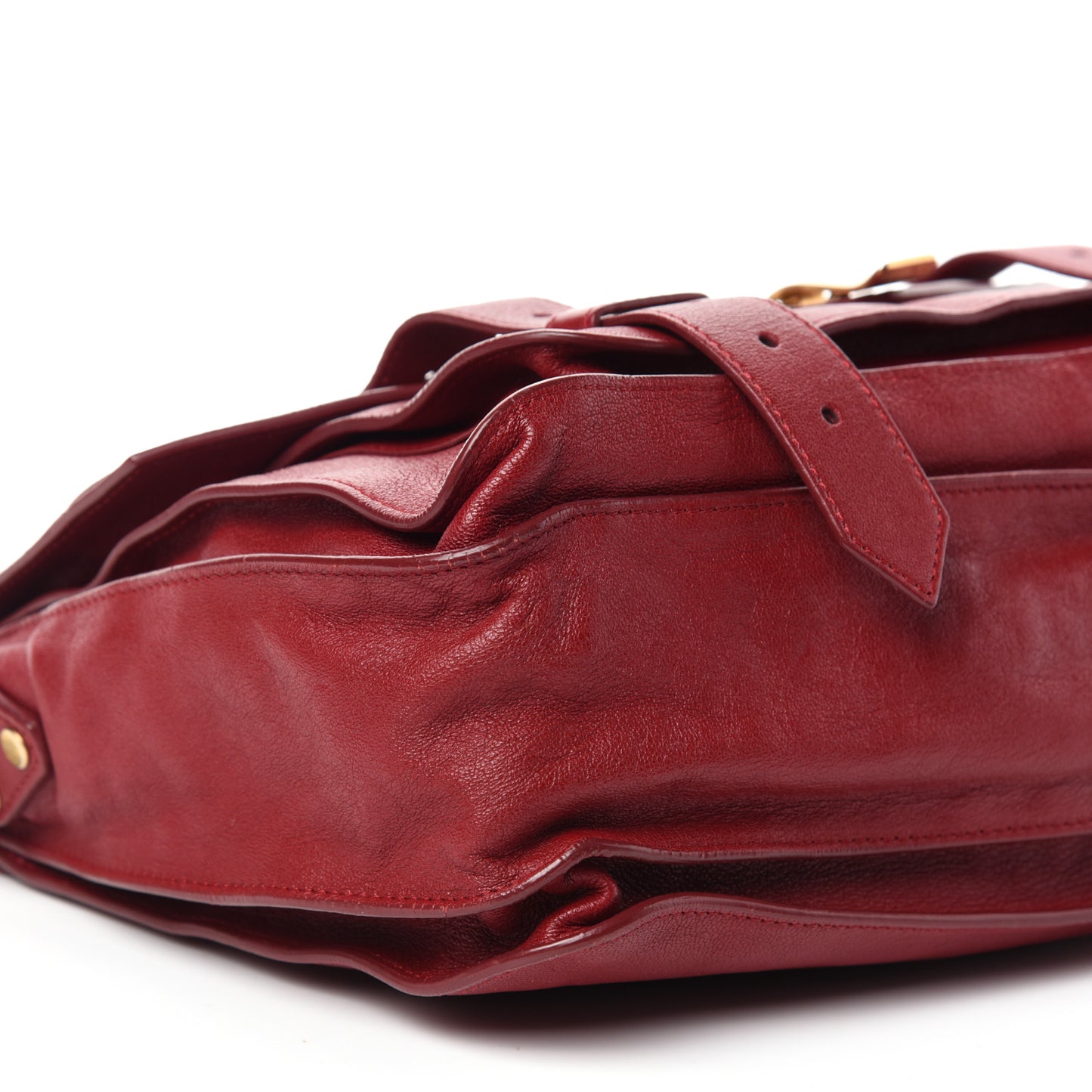 Lambskin Medium PS1 Satchel True Red